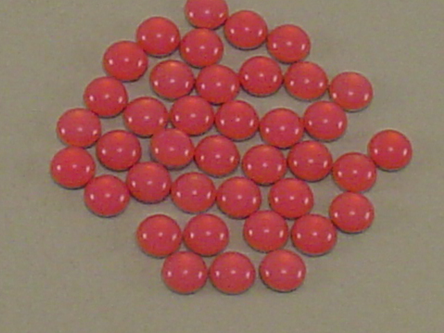 1 Gross 4mm FLOURESCENT PEARLSTUDS WATERMELON NAILHEAD HOTFIX